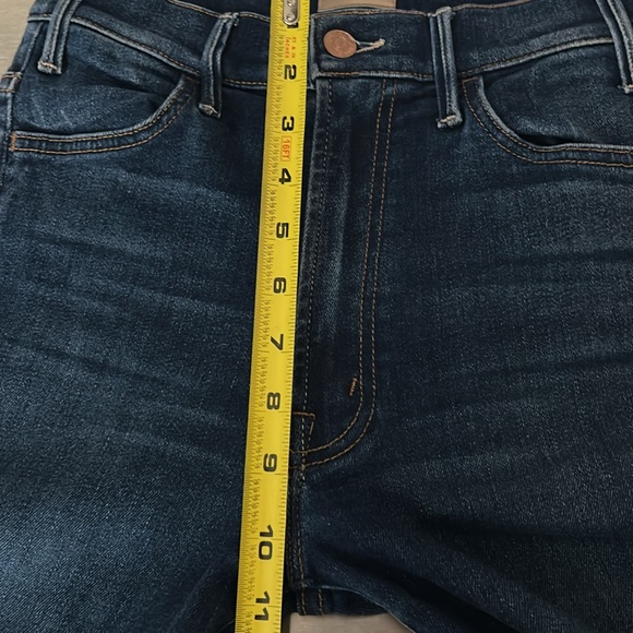 MOTHER The Hustler High Rise Flare Leg Ankle Jeans sz 26 - Picture 10 of 11